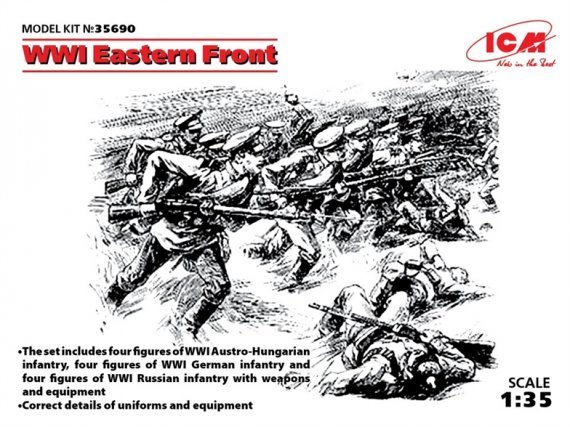 1/35 WWI Eastern Front (Austro-Hungarian, German, Russian)