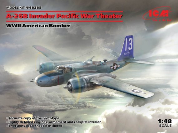 1/48 Douglas A-26B Invader Pacific War Theater