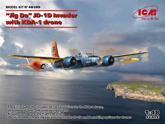 1/48 JD-1D Invader Jig Dog with KDA-1 drone