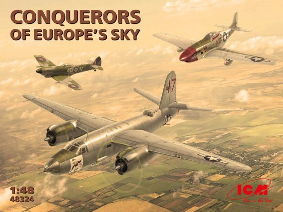 1/48 Conquerors of Europes Sky 3 kits