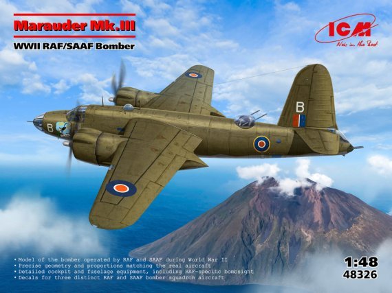 1/48 Marauder Mk.III RAF/SAAF WWII Bomber