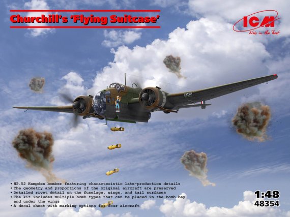 ICM Churchill's Flying Suitcase 1/48 - 4 camouflages
