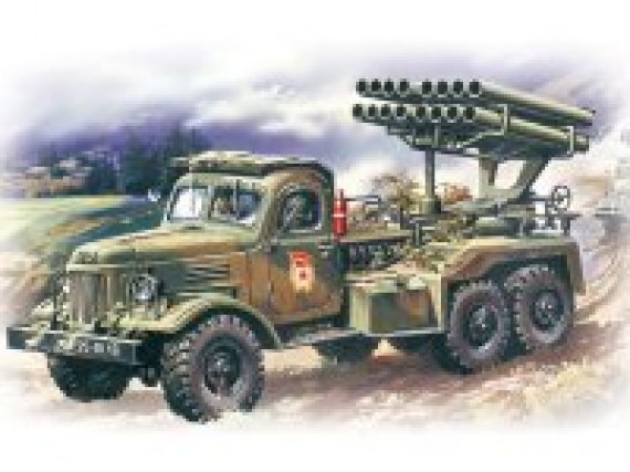 ICM 1/72 BM-14-16 Katiuscia su telaio ZIL-157 sovietico