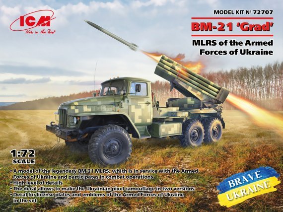 1/72 BM-21 Grad, Mlrs of the Armed Forces of Ukraine
