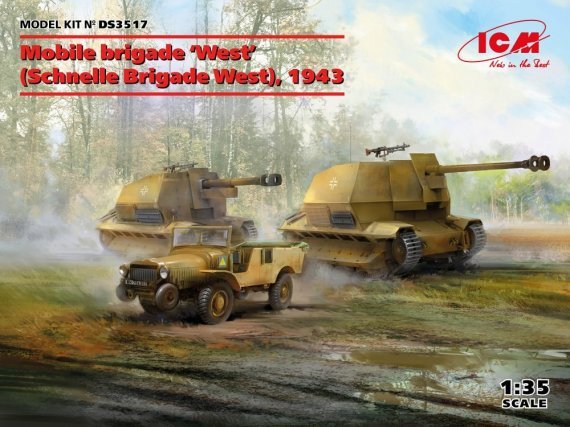 1/35 Mobile brigade West, 1943 DIORAMA