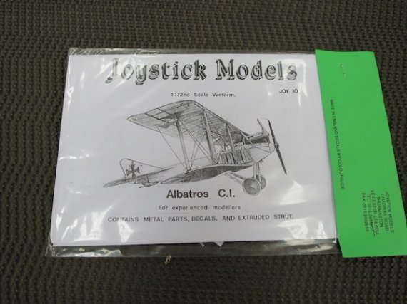 Maquette Albatros C.I 1/72