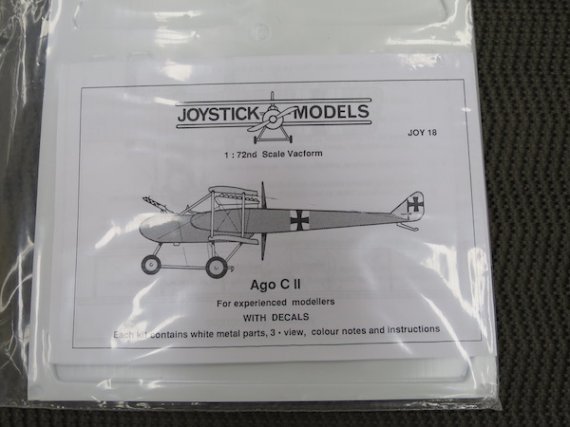 Ago C.II 1/72 Maquette Avion