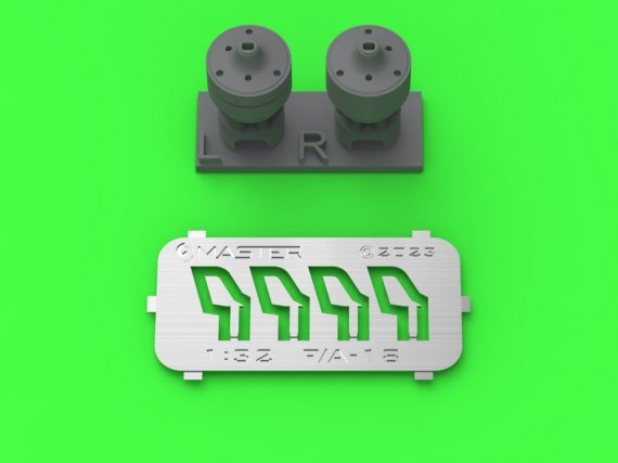 1/32 F/A-18E/F Super Hornet & EA-18G AOA probes late