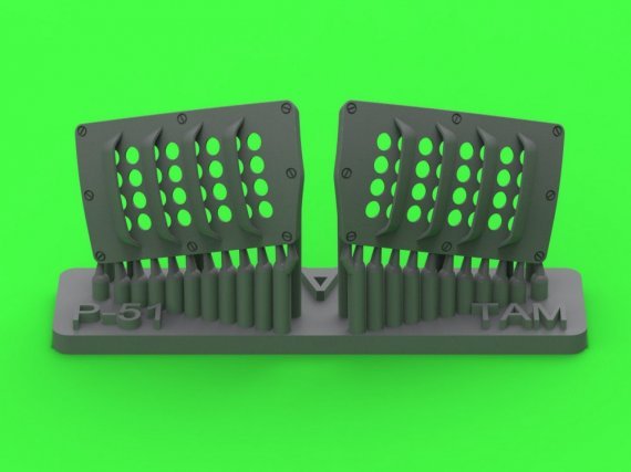 1/32 P-51 Mustang carbur.air filter cover RAF 1