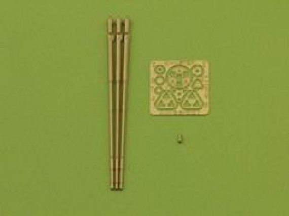 1/35 Browning M2 aircraft .50 caliber barrels 2pcs