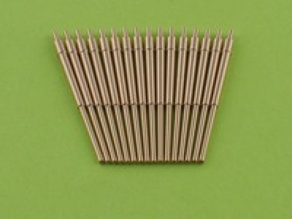 1/350 British 5,25in (133mm) QF Mark I barrels