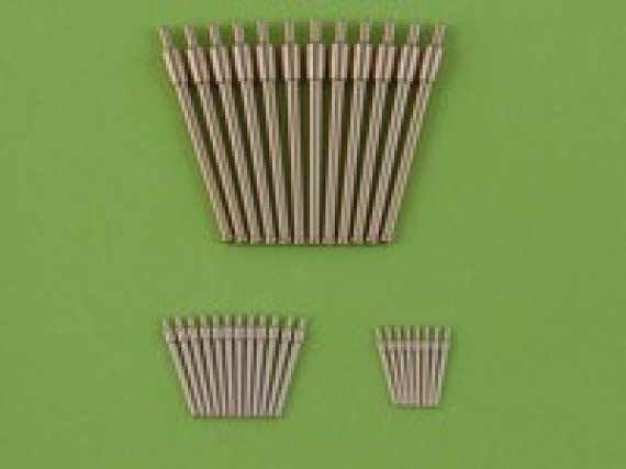 1/350 Varyag (1899) armament (32pcs  mixed)