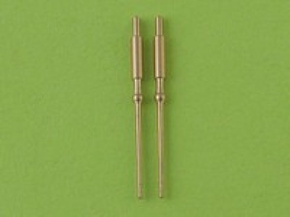 1/350 OTO-Melara 76 mm/62 (3) gun barrels (2pcs)