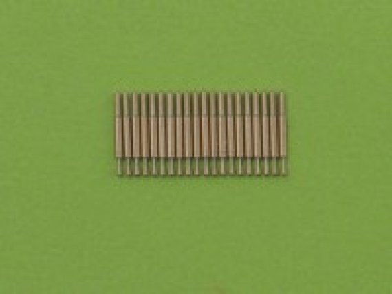 1/350 Vickers .50 cal machine gun barrels (20 pcs)