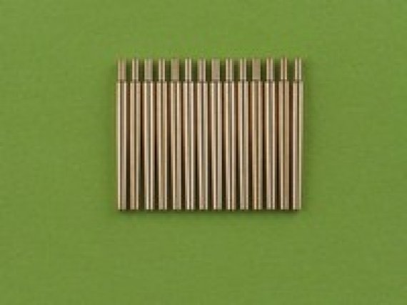 1/350 USN 5''/25 (12.7 mm) barrels (14 pcs.)