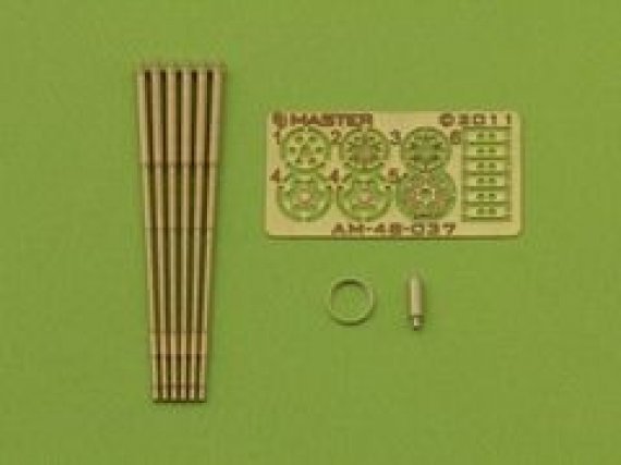 1/48 M61 A1 Vulcan Six-barrelled rotary 20mm cannon turned