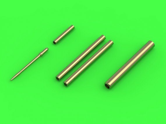 1/48 F-5 Tiger II shark nose pitot tube & barrels