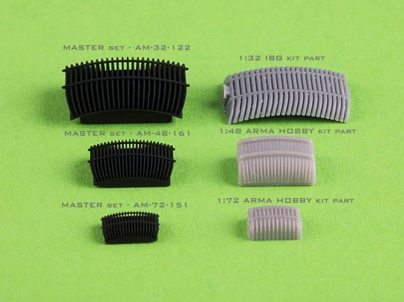 1/48 PZL P.11C Oil cooler
