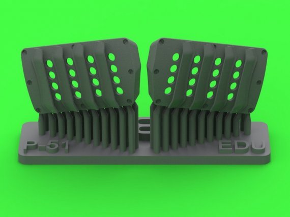 1/48 P-51 Mustang carbur.air filter cover RAF 2