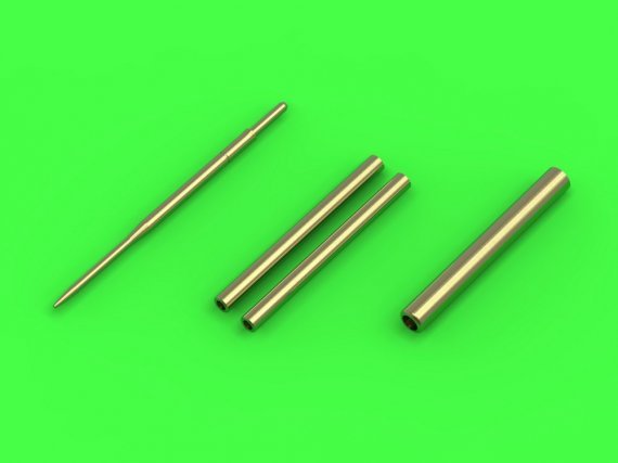 1/72 F-5 Tiger II normal nose pitot tube & barrels