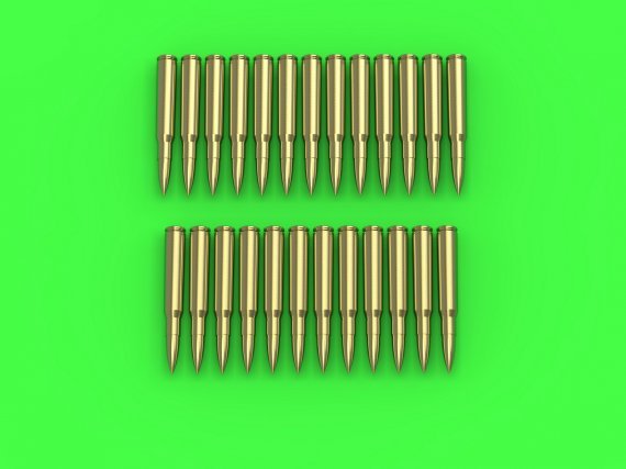 1/16 M1919 Browning .30 cal cartridges