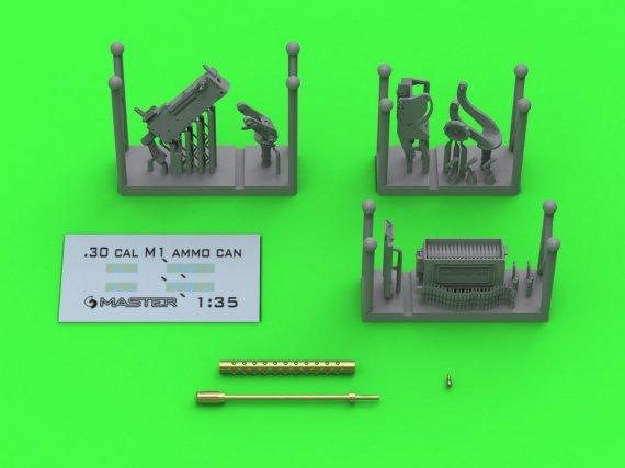Master Browning M1919 E6160 Detailing Set 1/35