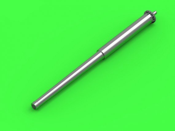 1/72 Italian 90mm L/53 gun barrel with cover. sleeve