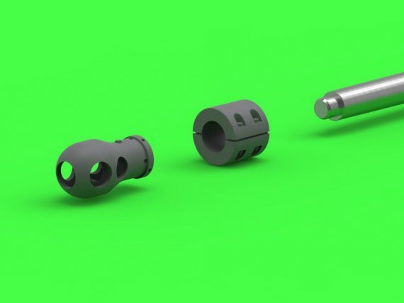 1/72 17pdr SP M10 Achilles Ordnance QF 17pdr barrel