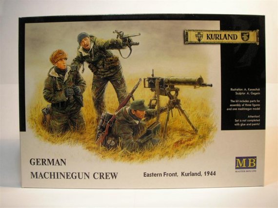 German machinegun crew, Kurland, 1944