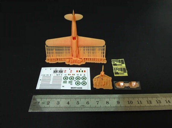 1/144 Macchi C.205 with etched parts and decals