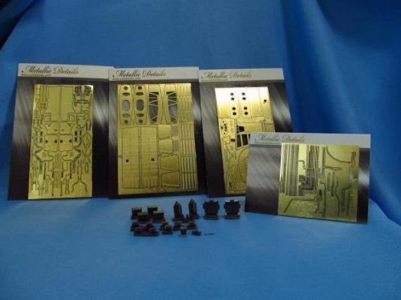 1/32 Consolidated B-24D/B-24J Liberator wheel bay detailing set