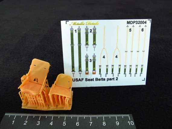 1/32 Douglas A-26B/A-26C Invader Seats for Hobby Boss