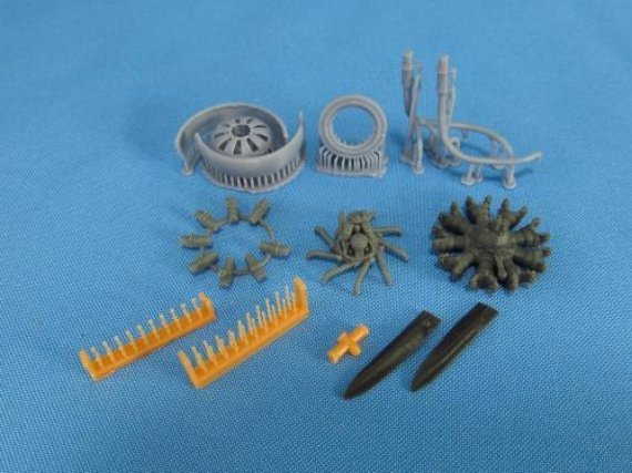 1/48 Junkers W.34 Engine set