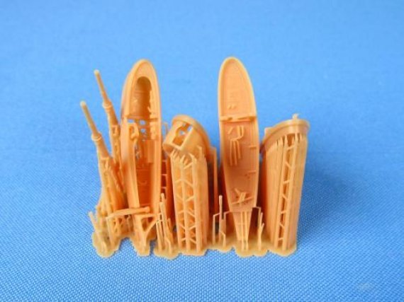 1/48 Douglas A-1H/A-1J Skyraider Wing folded set for Tamiya