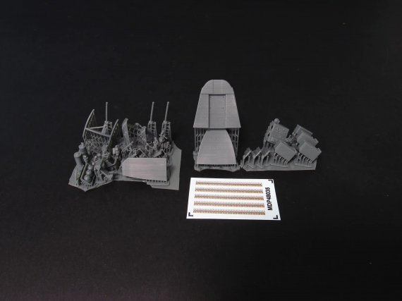 1/48 Boeing B-17F Flying Fortress Bombardier cockpit Interior