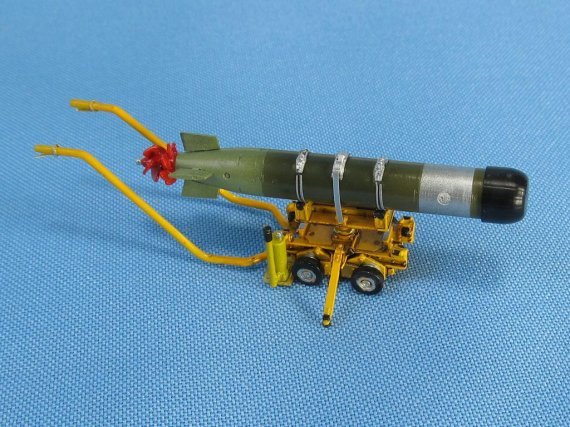 1/48 Usn loading cart with torpedo Mk.46