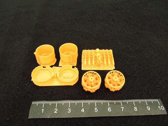 1/72 Bristol Beaufort Mk.I/Mk.IC Cowlings and engine for Airfix