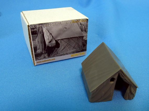 1/72 U.S. WWII Small wall tent