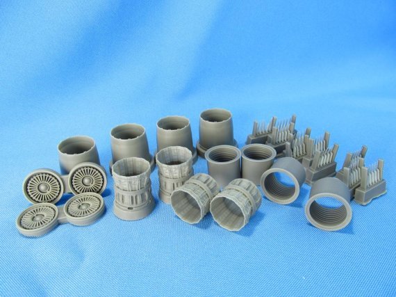 1/72 Rockwell B-1B Lancer jet nozzles