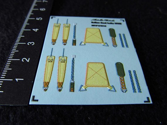 1/32 Italian seat belts WWII for Special Hobby