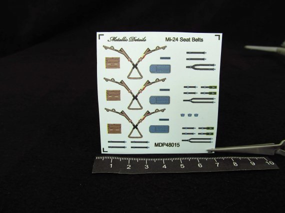 1/48 Mil Mi-24D Seat belts
