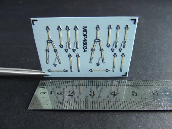 1/48 Pzl P.11, PZL.23, PZL.46, PZL.37 seat belts