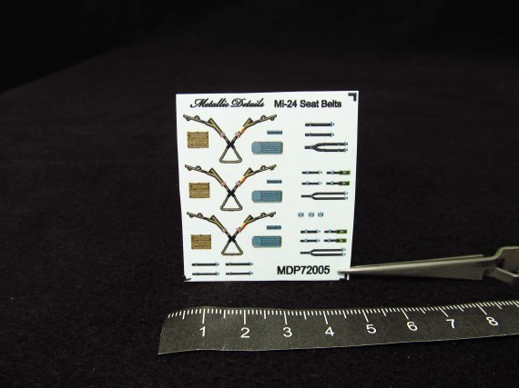 1/72 Mil Mi-24D Seat belts