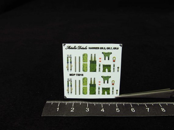 1/72 BAe Harrier GR.3, GR.7, GR.9 seatbelts