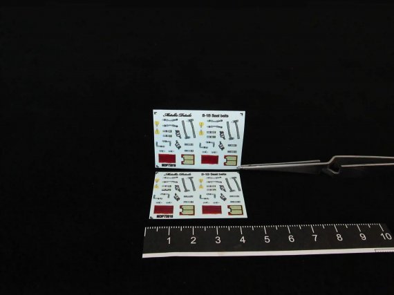 1/72 Rockwell B-1B Lancer seat belts