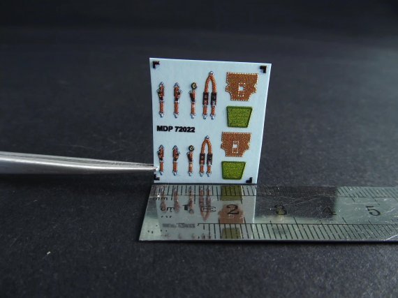 1/72 France seat belts WWII