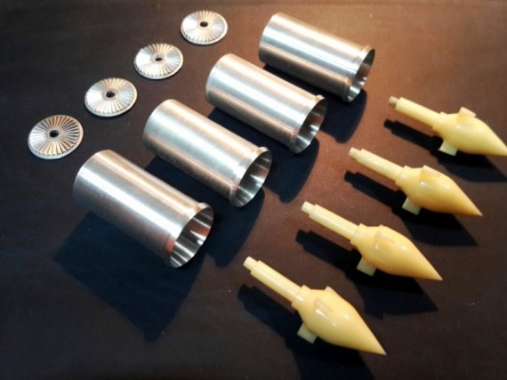 1/48 Air intakes for Convair B-58 Hustler