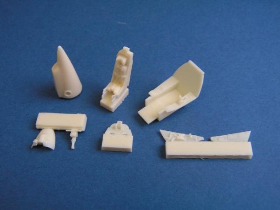 1/72 SAAB J35E Draken Cockpit set (REV/HAS)