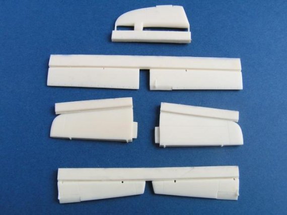 1/48 SeaHawk FGA Mk.6 control surfaces for Trumpeter