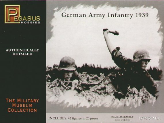 1/76 German (WWII) Infantry WWII 1939